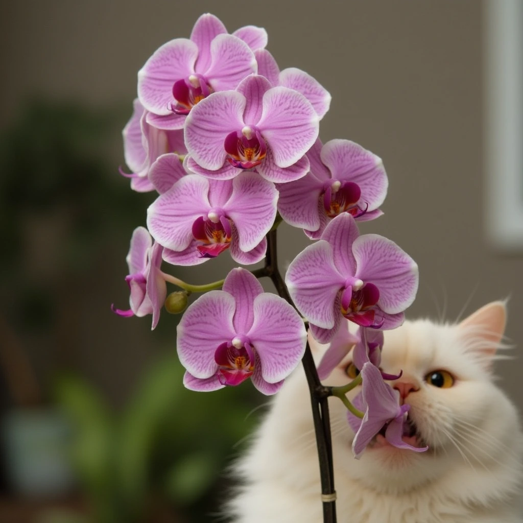 Orchids Poisonous to Cats