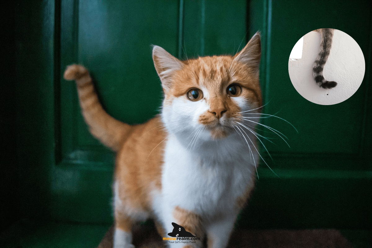 cats with fluffy tails