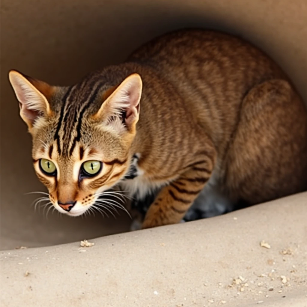 Rusty-Spotted Cat