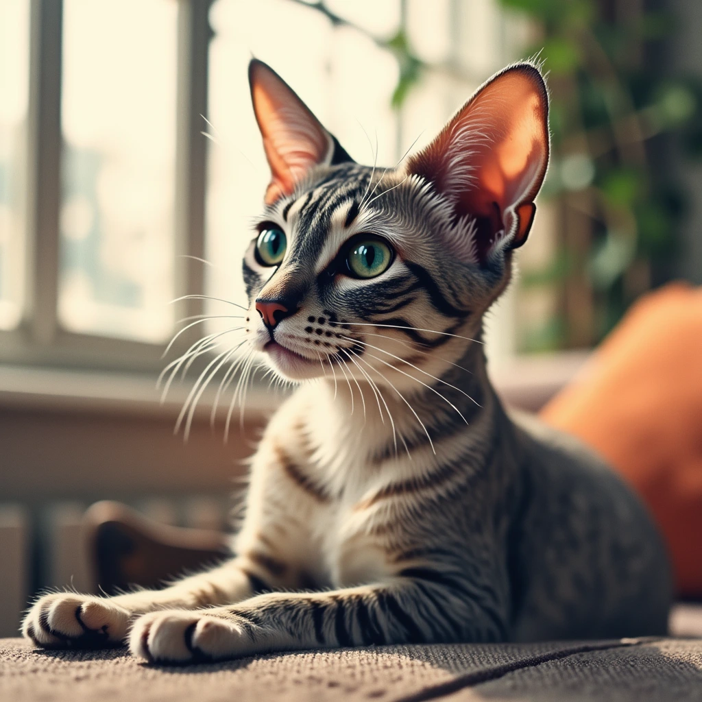 house cats with big ears