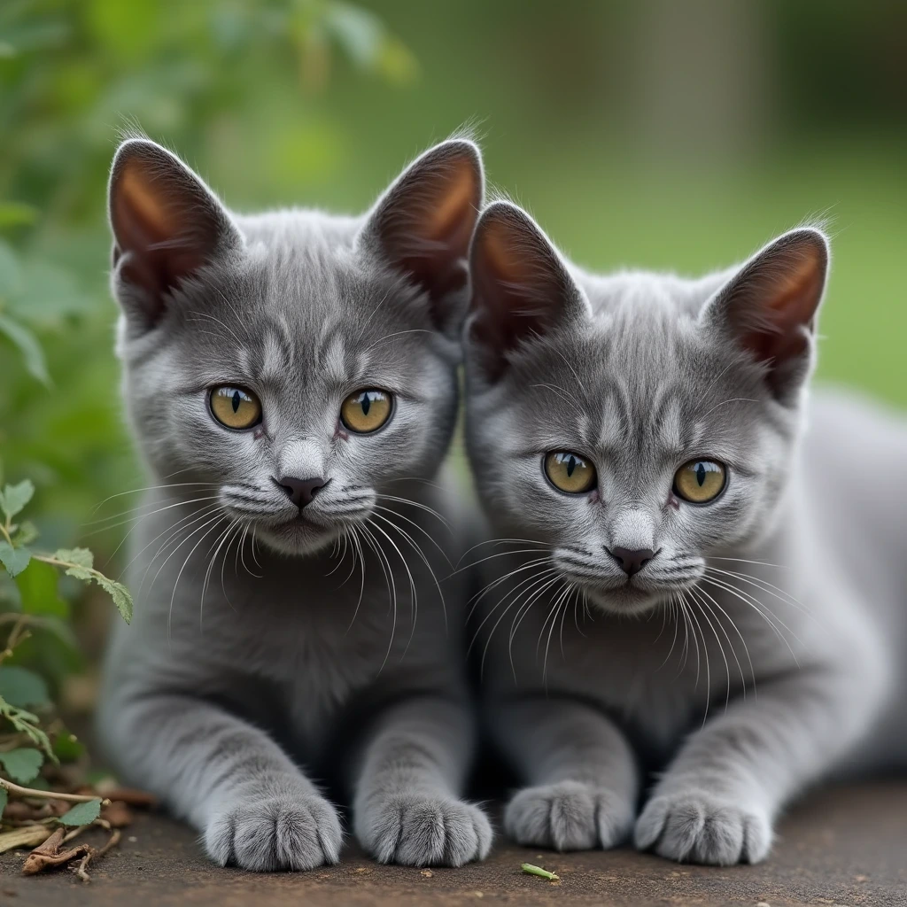 blue cats