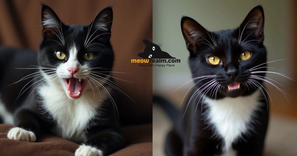are tuxedo cats aggressive
