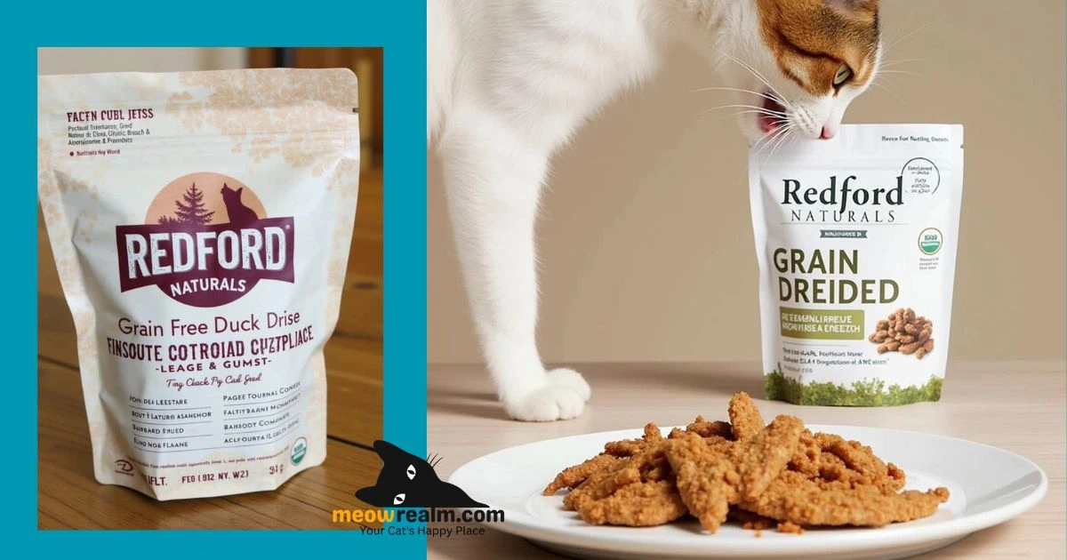 redford naturals freeze-dried grain free duck recipe cat food​