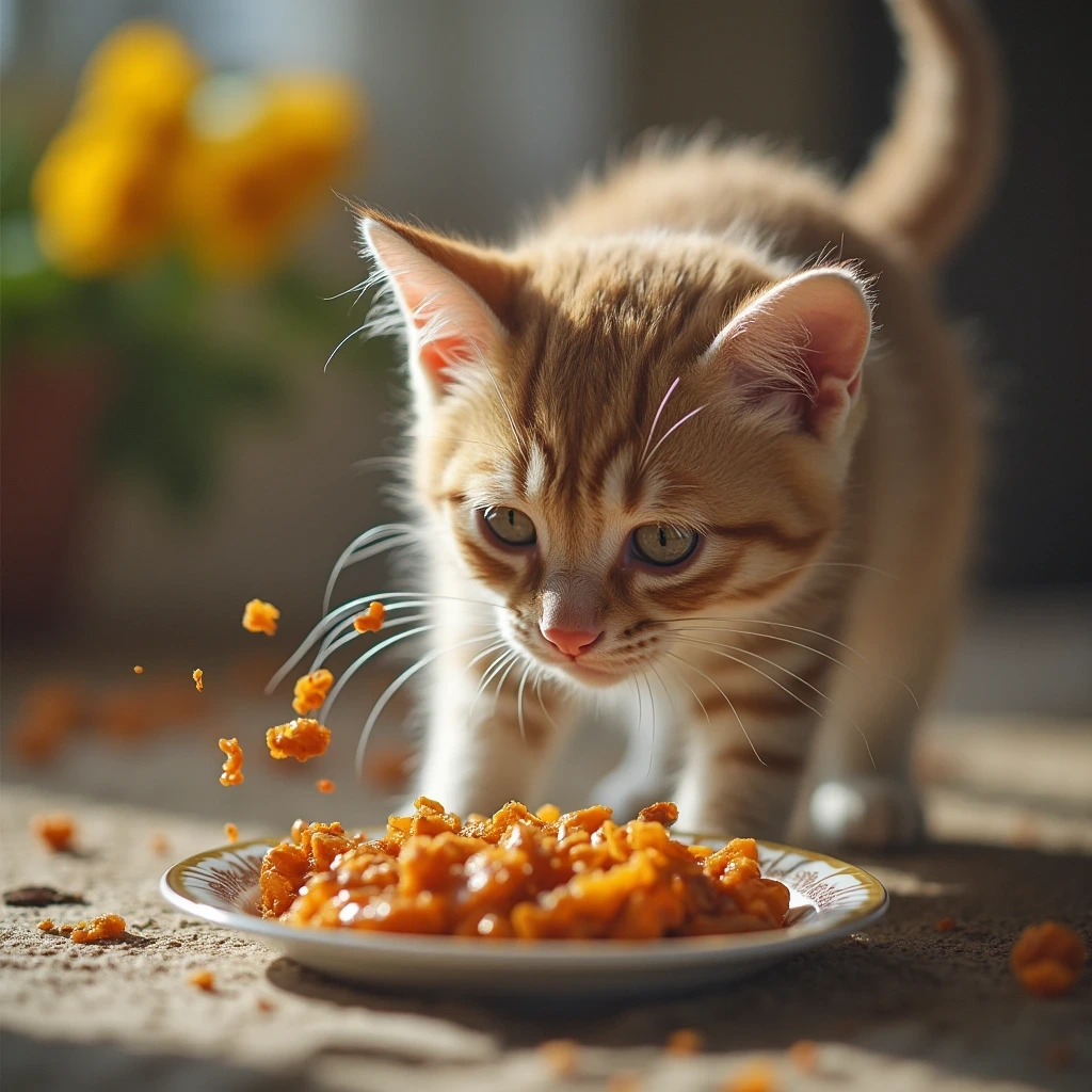 can you feed fancy feast kitten to adult cat