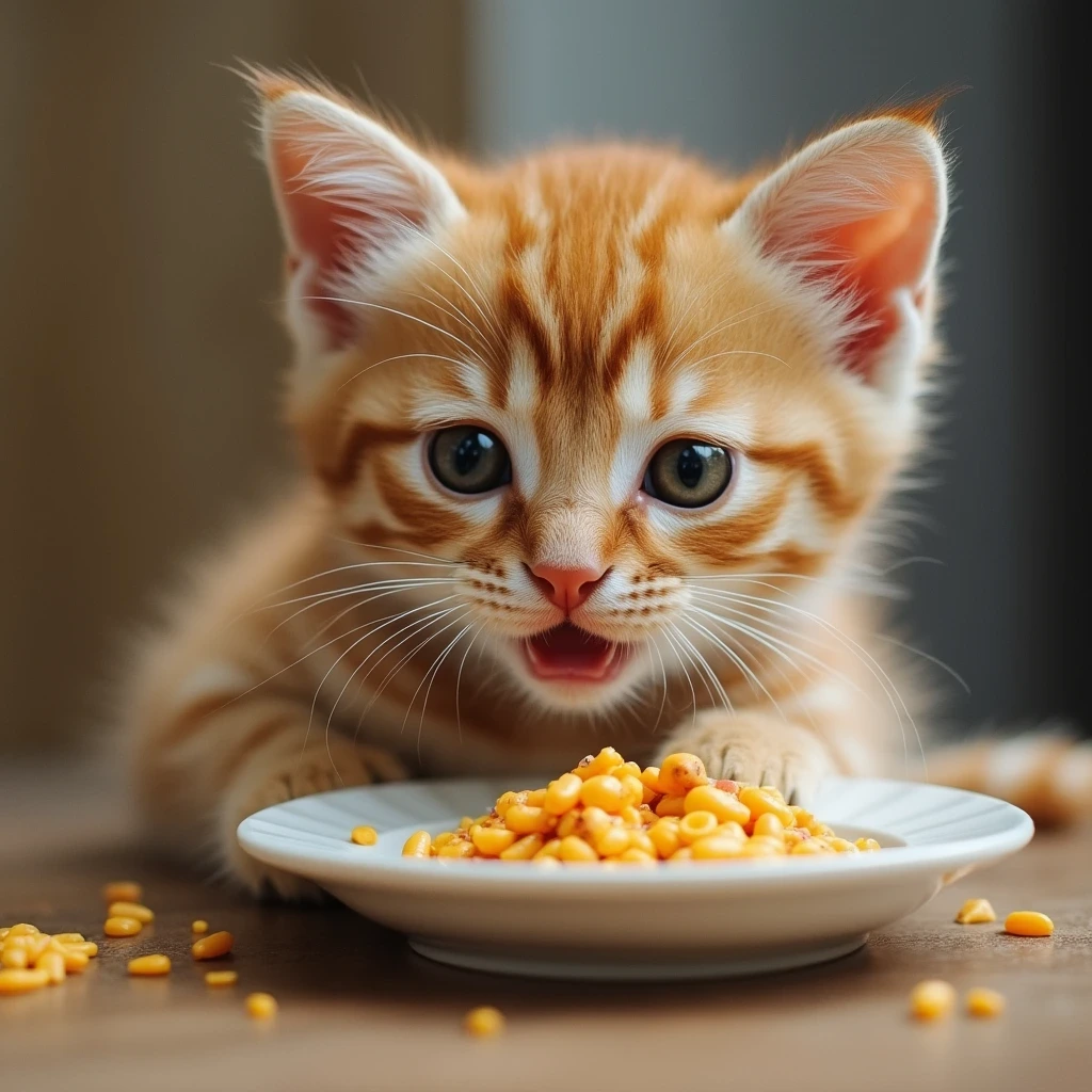 can you feed fancy feast kitten to adult cat