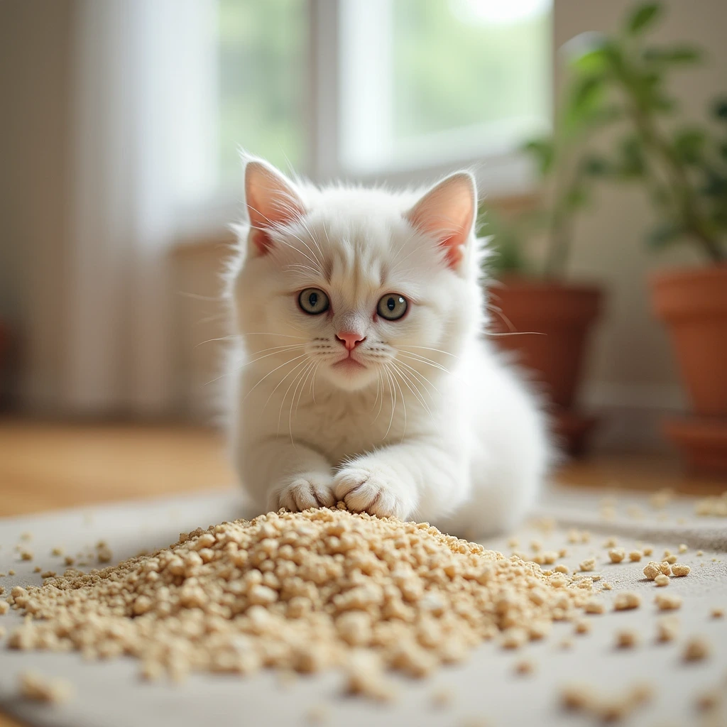 tofu cat litter