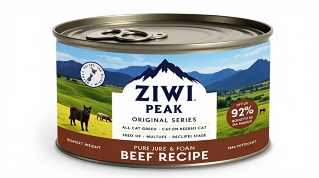 A bowl of Ziwi Peak Cat Food featuring air-dried chunks rich in nutrients.