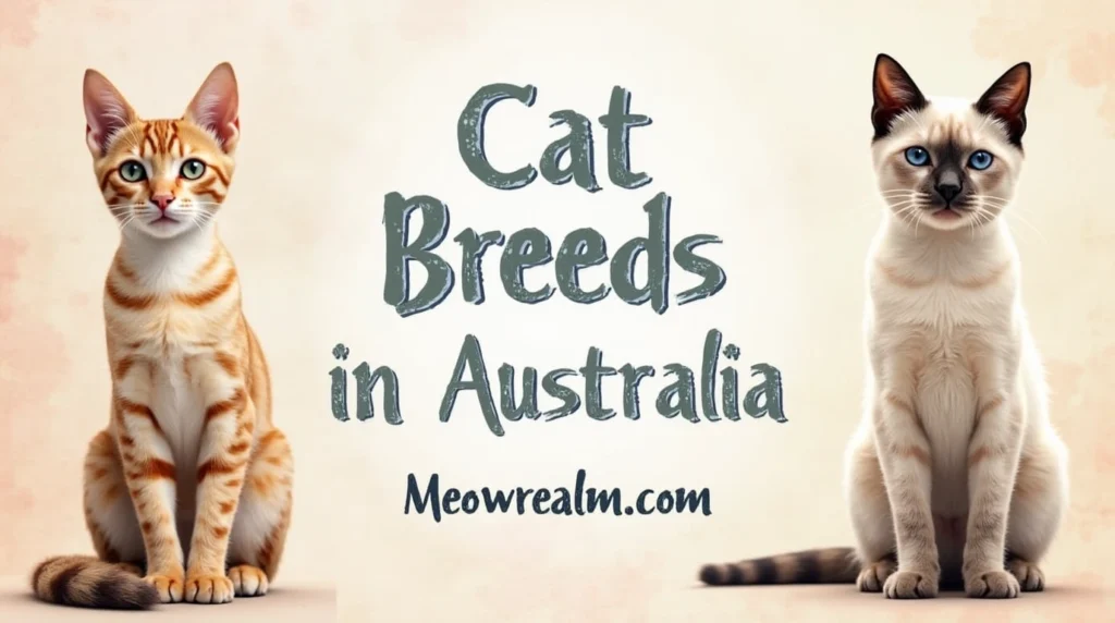Domestic Cat Breeds in Australia