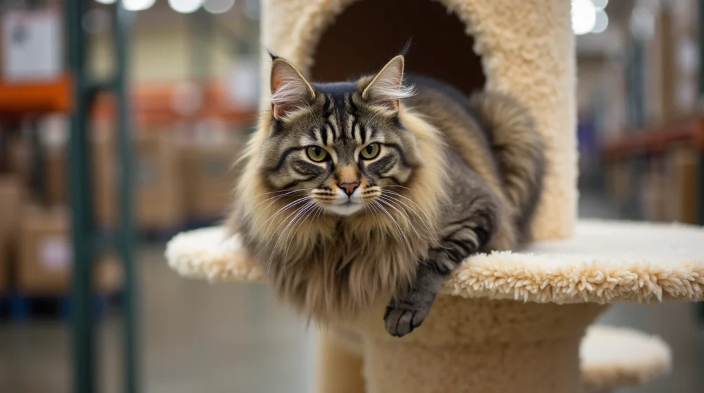 maine coon cat tree costco