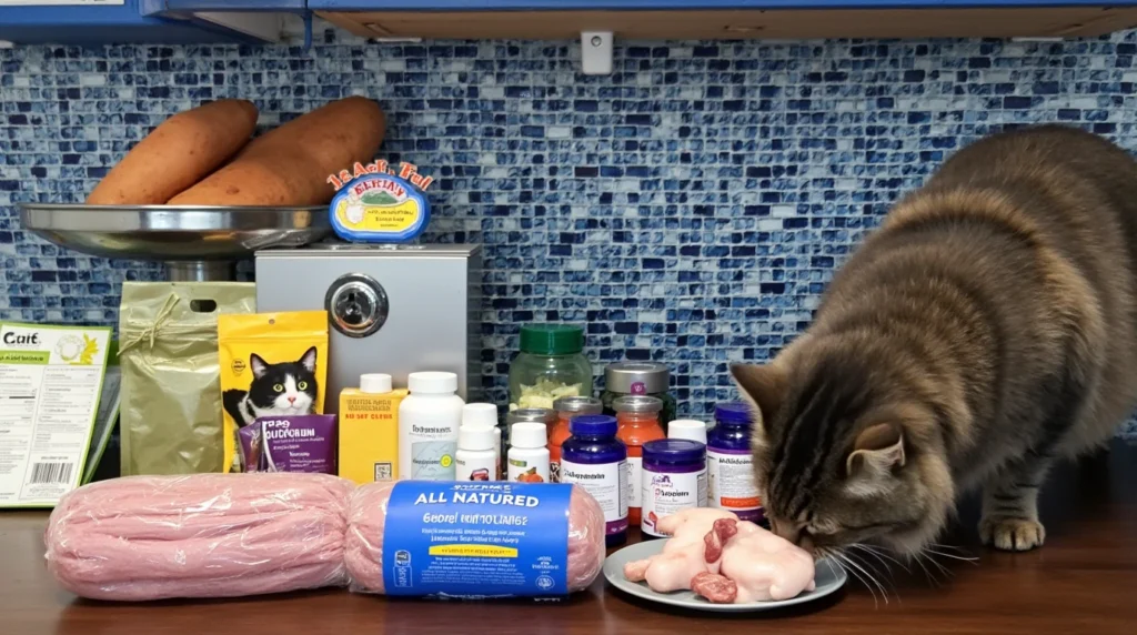 homemade cat food to gain weight