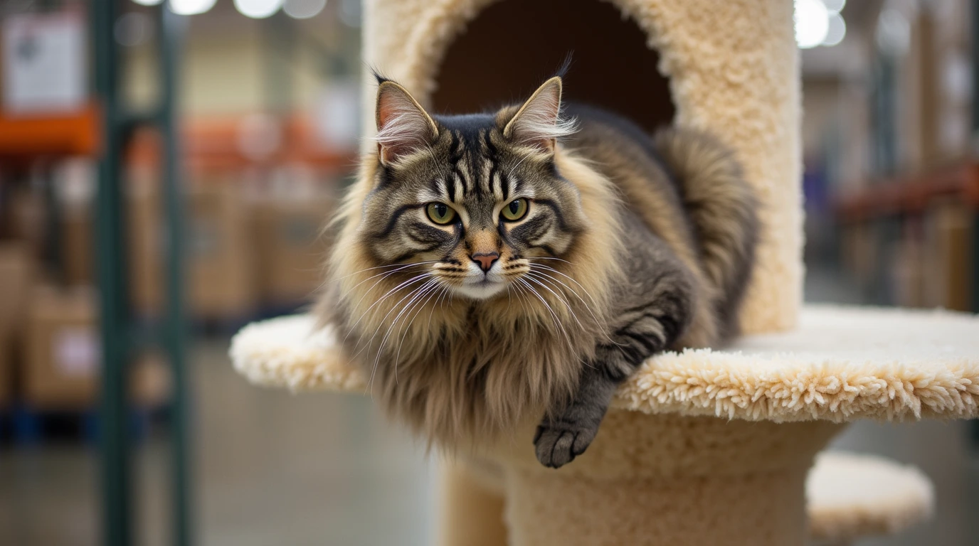 maine coon cat tree costco