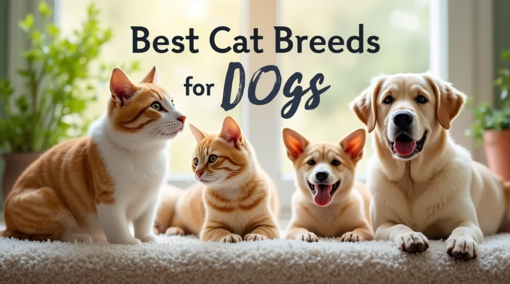 best cat breeds for dogs