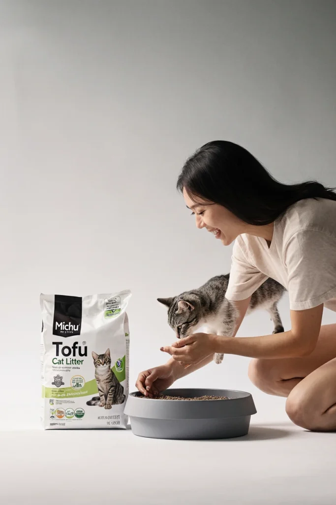 Michu Tofu Cat Litter