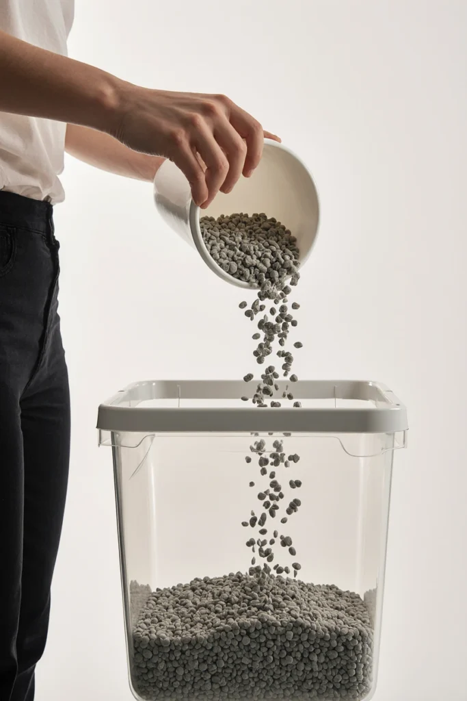 Cat Litter Clumping