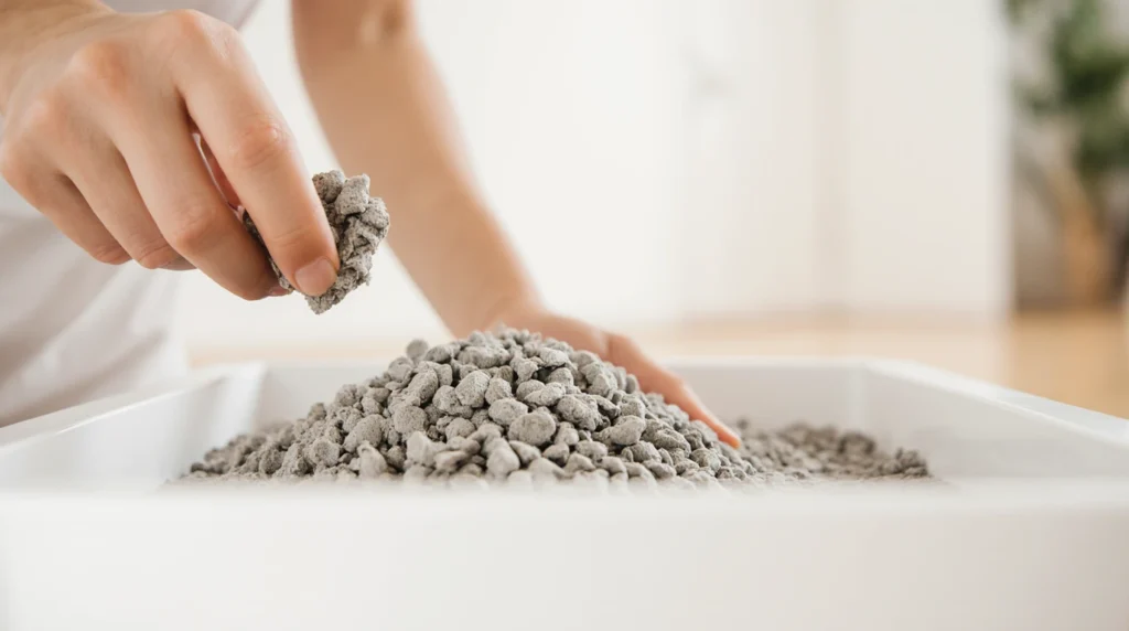 Cat Litter Clumping