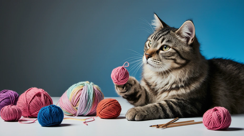 Crocheting Pet - crochet hat for cat