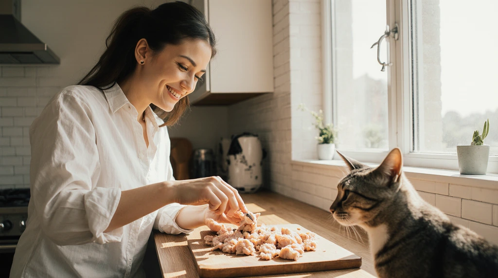 chicken recipe cats